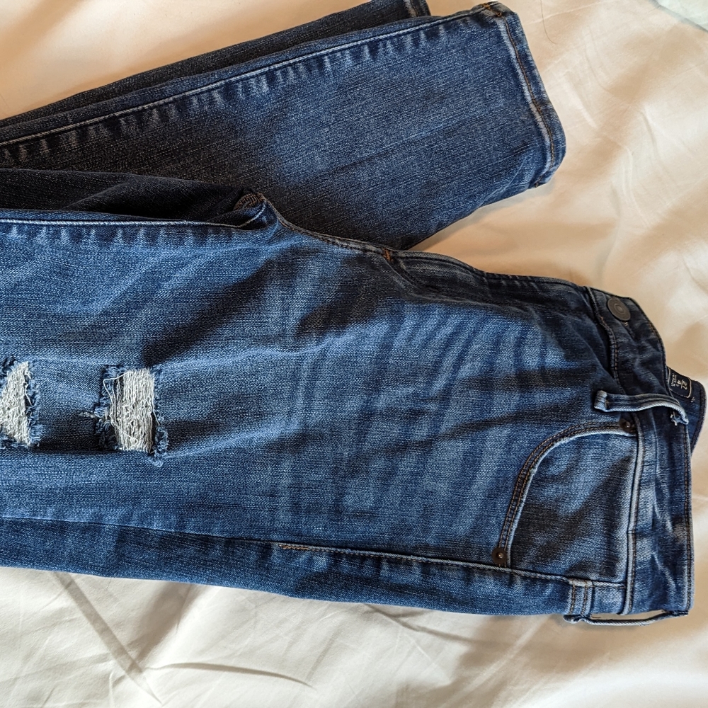 Abercrombie & Fitch Simone high rise super skinny size 27/ 4s - Picture 2 of 4